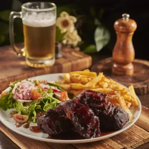 COSTILLAS BABY BACK BBQ