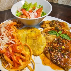 LOMO DE CERDO EN SALSA DE LULO